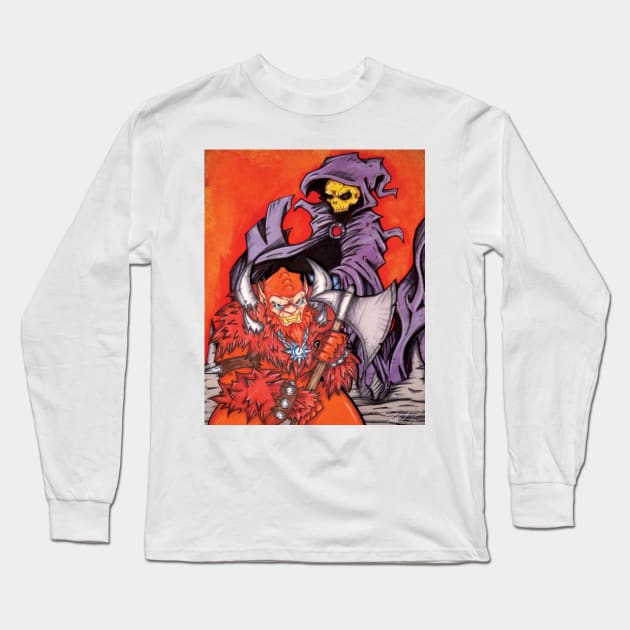 Enemies of Eternia Long Sleeve T-Shirt by MikeCCD